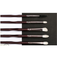 Wooden Handle Makeup Brush Set 5PK Cosmetic Brush